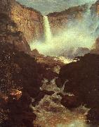 Frederick Edwin Church The Falls of Tequendama Norge oil painting reproduction